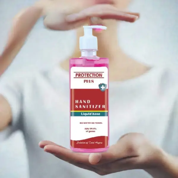 Hand Sanitizer Protection Plus