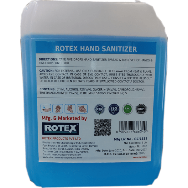Hand Sanitizer Liquid