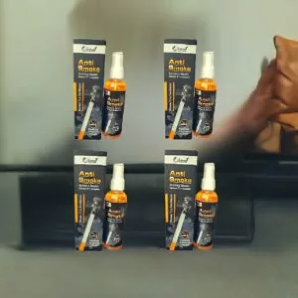 Anti Smoke Anti Tobacco Smoke Odour Eliminator 100ml. X 4 (Pack of 4)