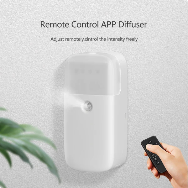 Remote control ultrasonic aroma diffuser