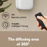 Remote control ultrasonic aroma diffuser