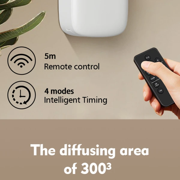 Remote control ultrasonic aroma diffuser