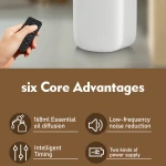 Remote control ultrasonic aroma diffuser