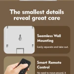 Remote control ultrasonic aroma diffuser