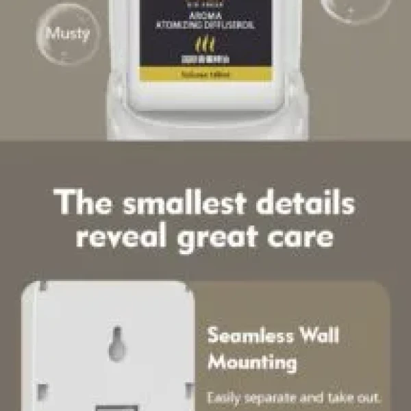 LCD digital control ultrasonic aroma diffuser