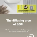 LCD digital control ultrasonic aroma diffuser