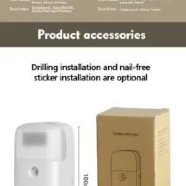 LCD digital control ultrasonic aroma diffuser