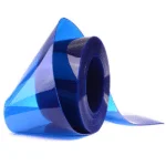 PVC CURTAIN BLUE